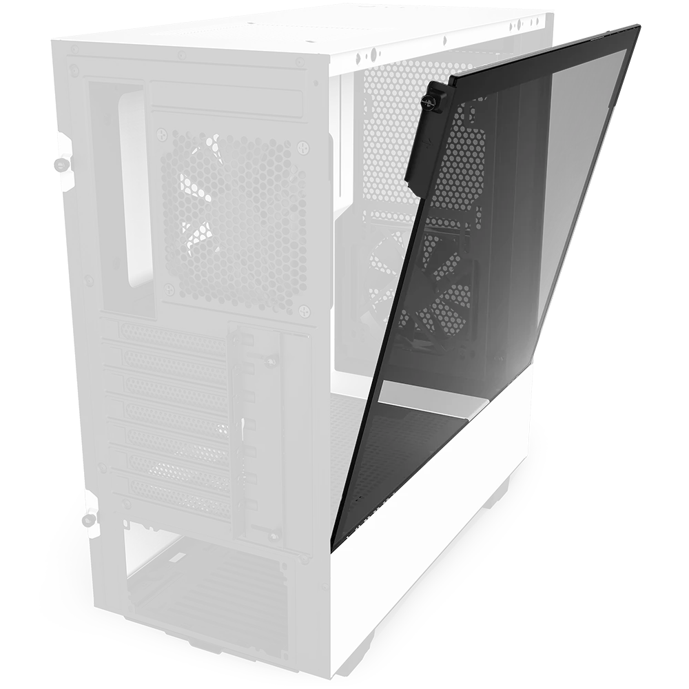 NZXT H500 Series Left Side Panel Tempered Glass