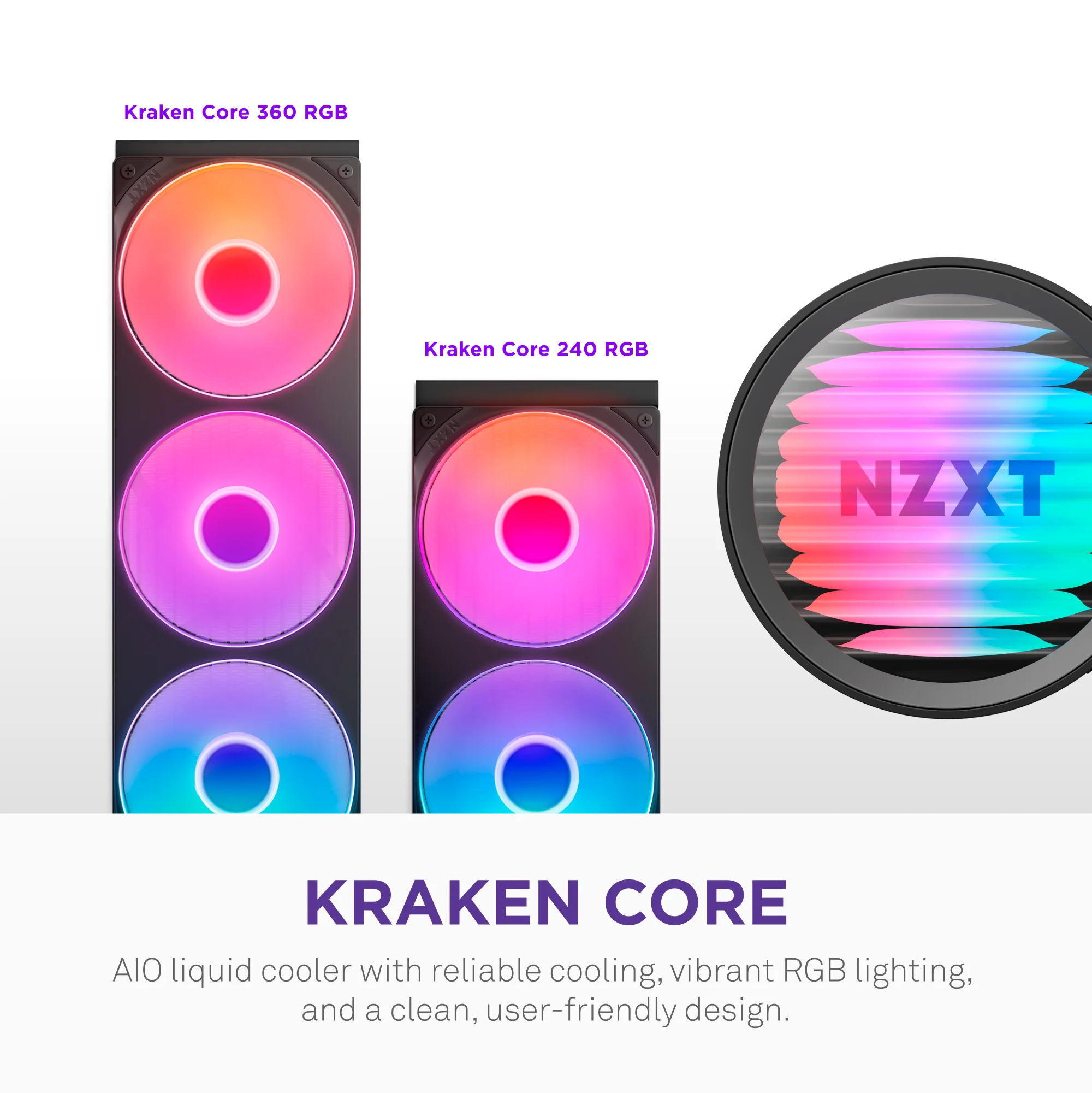 Kraken Core 240 RGB - Image 3