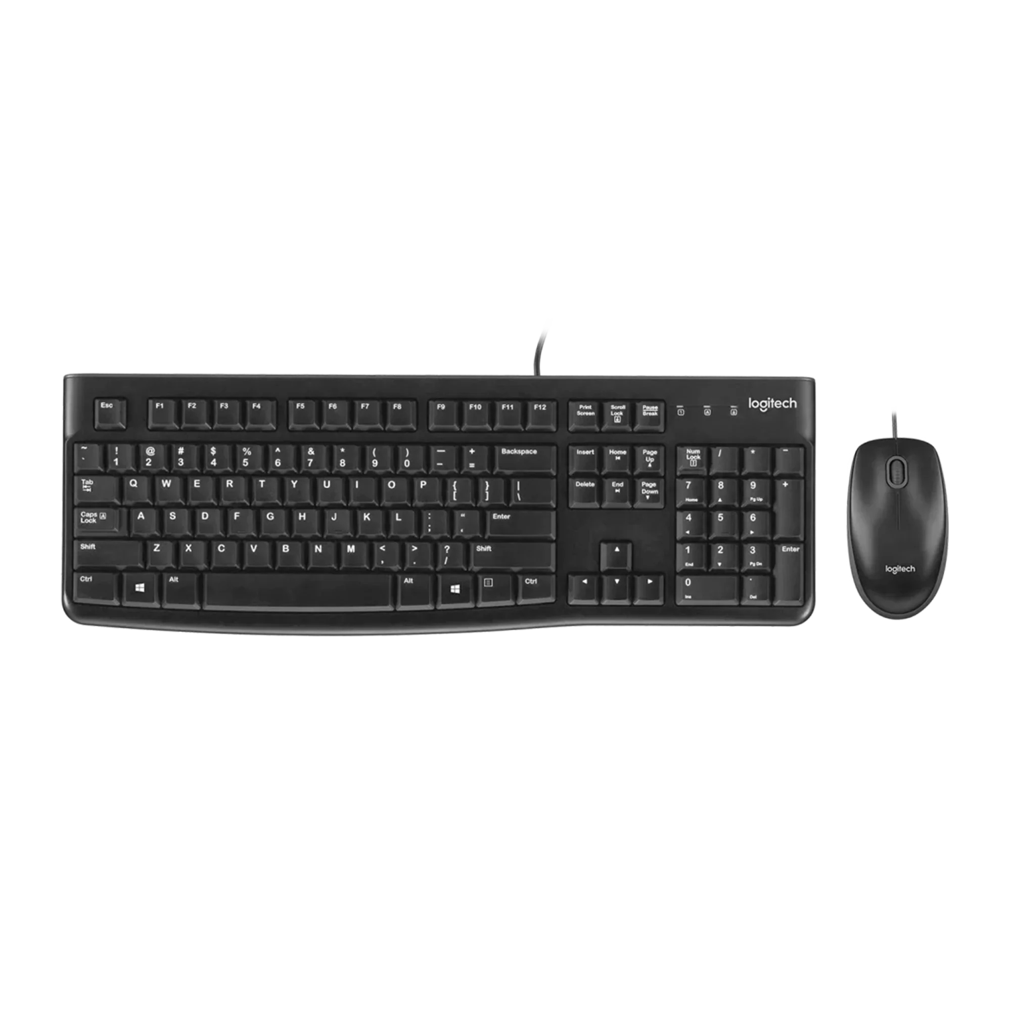 Logitech MK120 Corded Keyboard and Mouse Combo